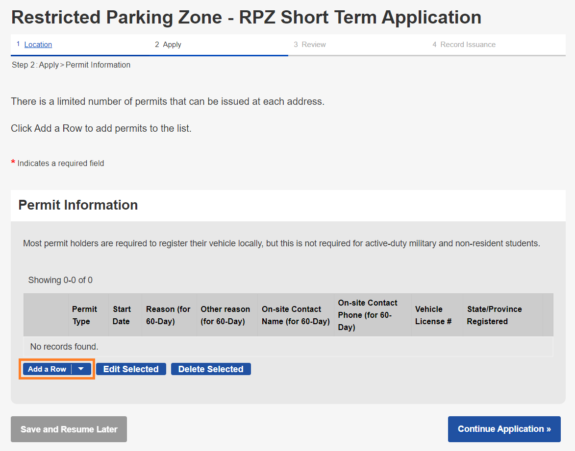 Permit Information - Add a Row Highlighted.png