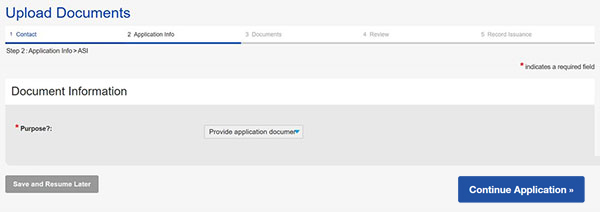 An example of the default message that automatically populates for the purpose of the document.